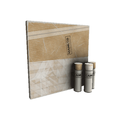 Cardboard Boxed War Paint (Minimal Wear)