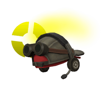 Circling TF Logo Hunter in Darkness