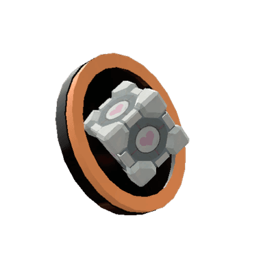 Genuine Companion Cube Pin