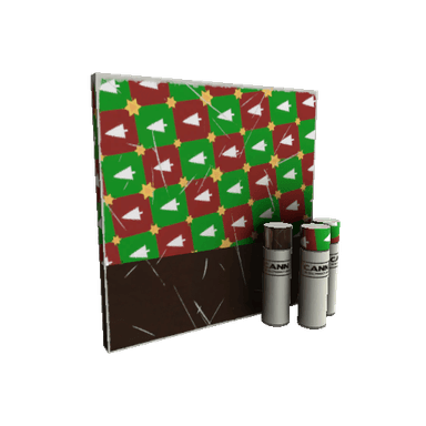 Gifting Mann's Wrapping Paper War Paint (Minimal Wear)