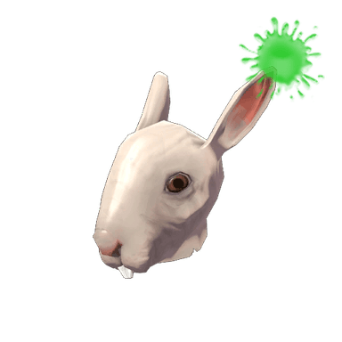 Haunted Horrific Head of Hare