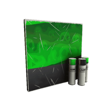 Health and Hell (Green) War Paint (Minimal Wear)