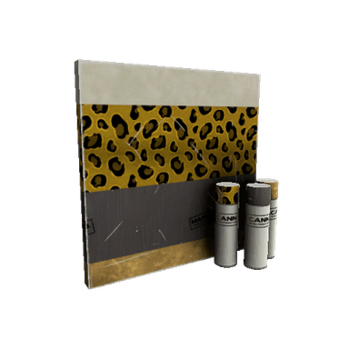 Leopard Printed War Paint (Minimal Wear)