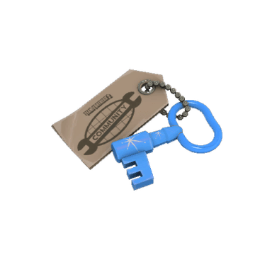 Non-Craftable Blue Moon Cosmetic Key