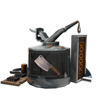 Non-Craftable Killstreak Flying Guillotine Kit