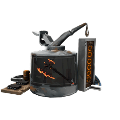 Non-Craftable Killstreak Sharpened Volcano Fragment Kit