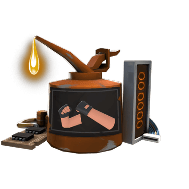 Non-Craftable Professional Killstreak Fists Kit