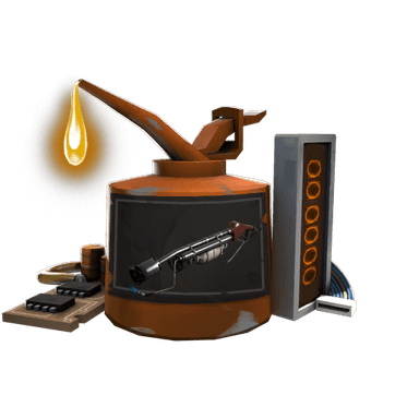 Non-Craftable Professional Killstreak Flame Thrower Kit