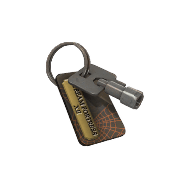 Non-Craftable Scream Fortress XII War Paint Key