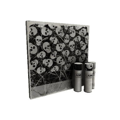 Skull Cracked War Paint (Well-Worn)