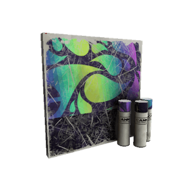 Spectrum Splattered War Paint (Well-Worn)