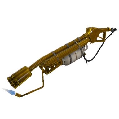 Strange Festivized Australium Flame Thrower
