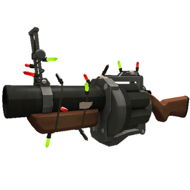 Strange Festivized Grenade Launcher