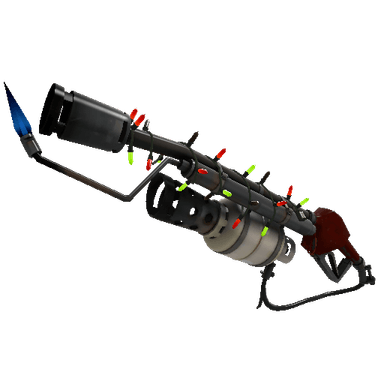 Strange Festivized Killstreak Flame Thrower