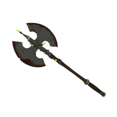 Strange Festivized Killstreak Scotsman's Skullcutter