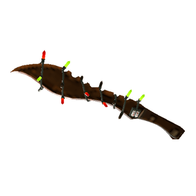 Strange Festivized Killstreak Tribalman's Shiv