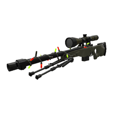 Strange Festivized Professional Killstreak AWPer Hand