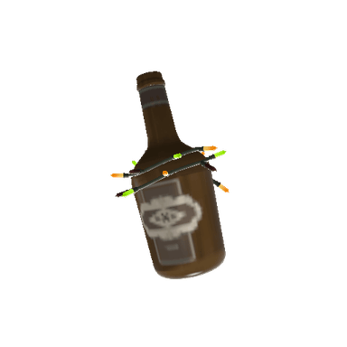 Strange Festivized Professional Killstreak Bottle