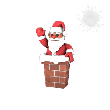 Strange Pocket Santa