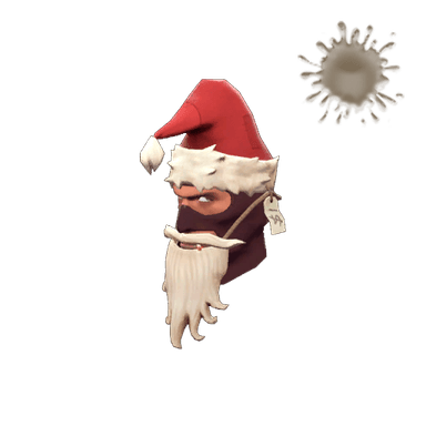 Strange Shoestring Santa