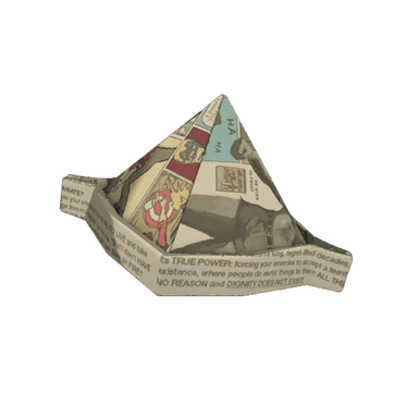 The Manniversary Paper Hat
