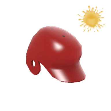 Vintage Batter's Helmet