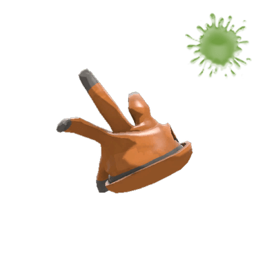 Vintage Respectless Rubber Glove