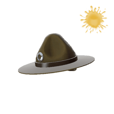 Vintage Sergeant's Drill Hat
