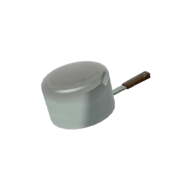 Vintage Stainless Pot
